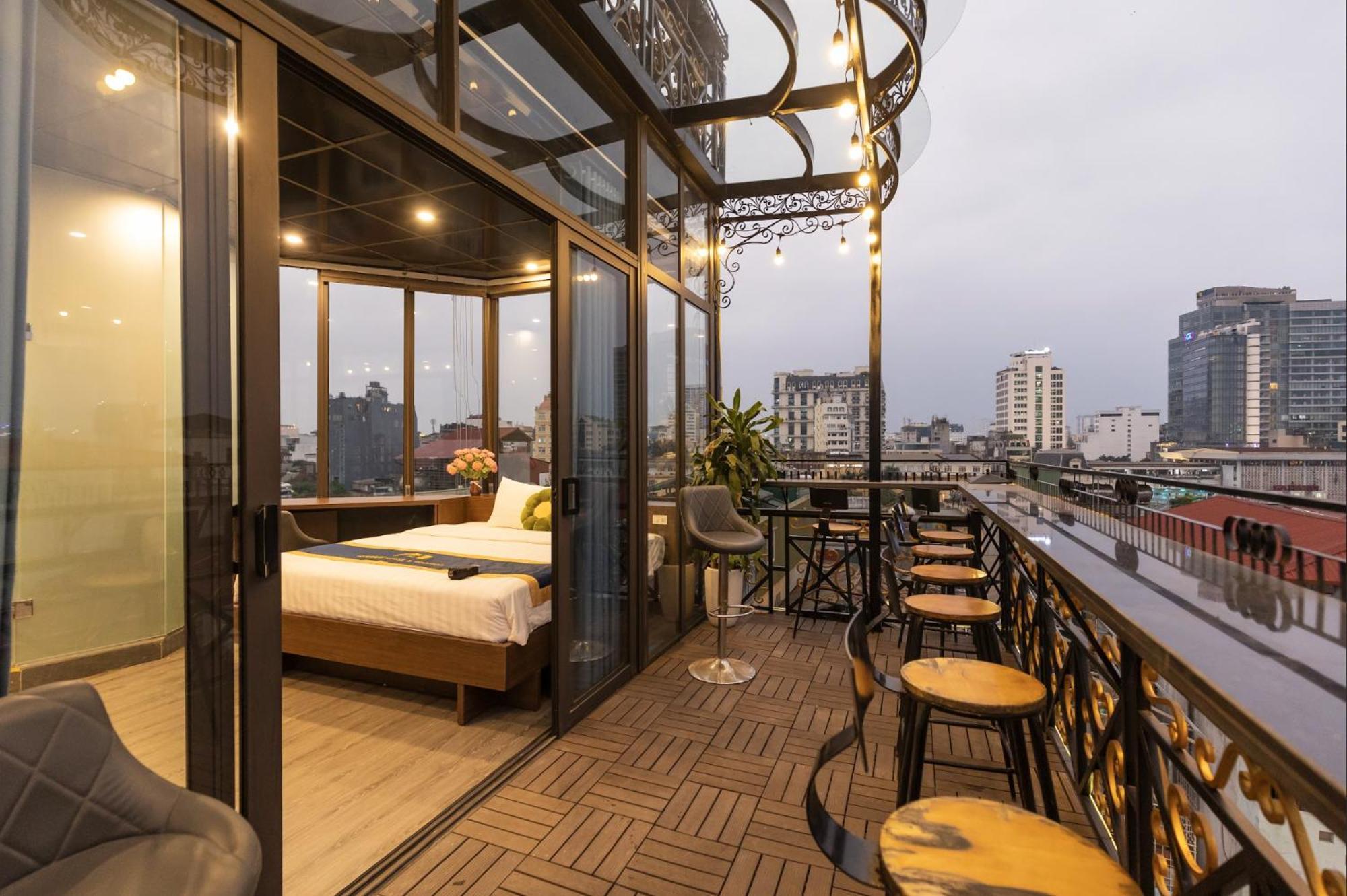 Light House & Rooftop Hanoi Bagian luar foto